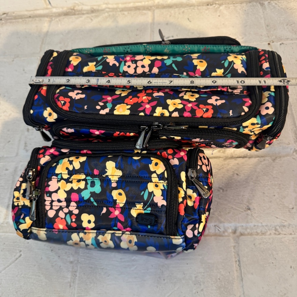 Lug Trolley + Mini Trolly Cosmetic Case Makeup Bags BUNDLE of 2 Travel Packable - Picture 10 of 14